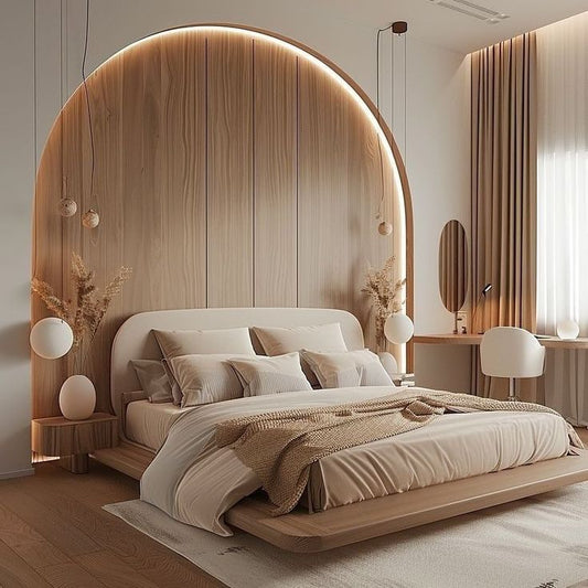 Modern Serenity Bed Setup