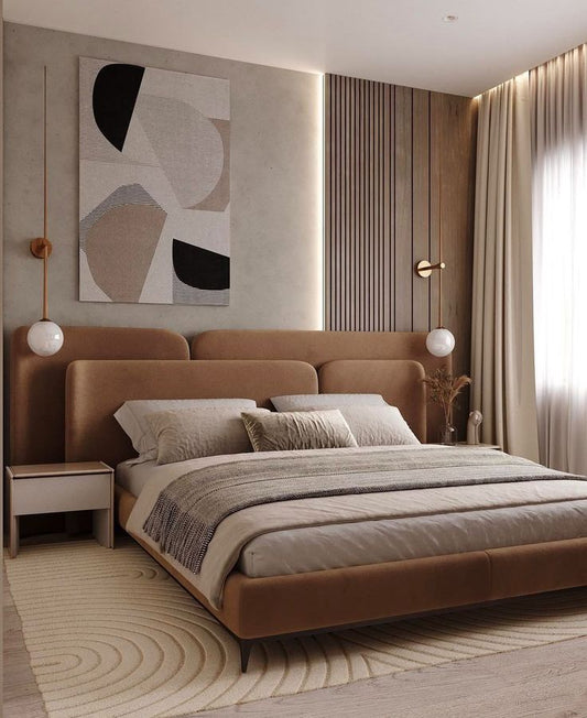 chamber of modern bed