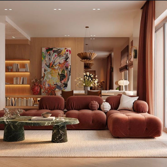 Rustic Elegance Sofa