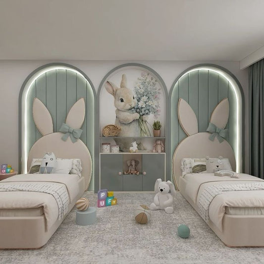 Twin Bunny kids room
